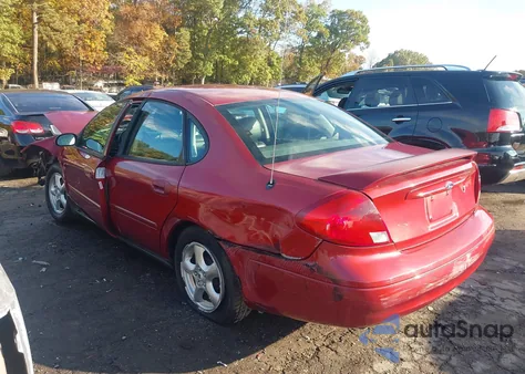 2003 Ford Taurus Ses из США, поврежденный, VIN 1FAFP55S43A232599